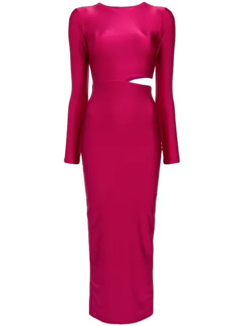 Lethicia Bronstein Vestido longo Sophia com recorte