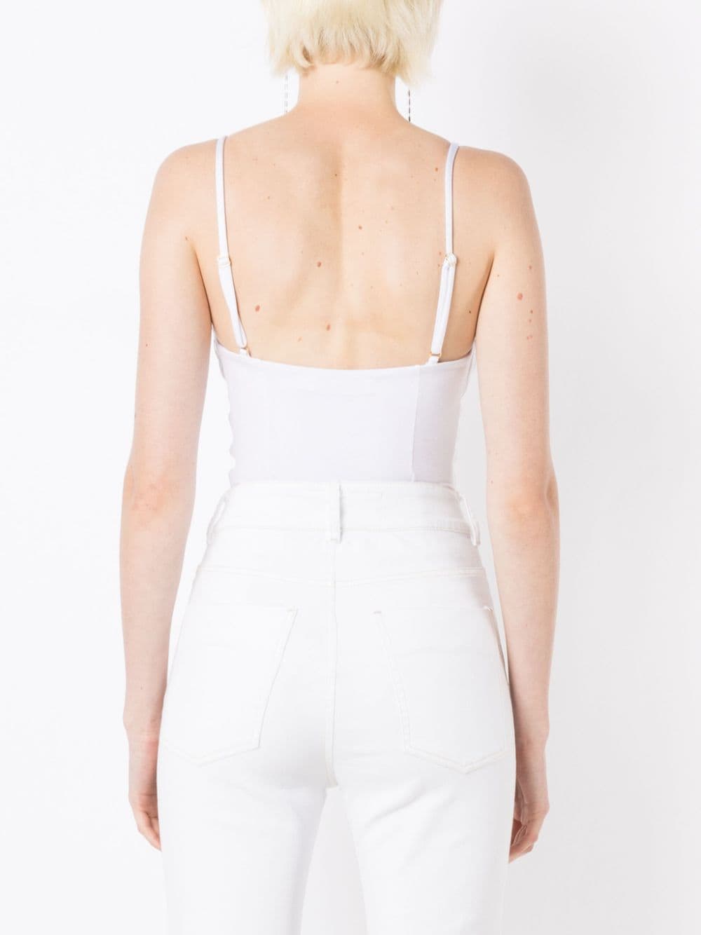 Shop Lethicia Bronstein Katharine Lace-appliqué Body In White