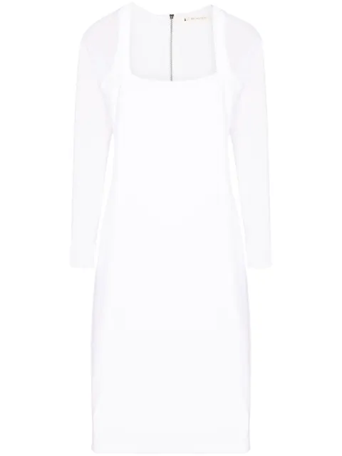 Lethicia Bronstein Brigitte sheer-sleeved dress