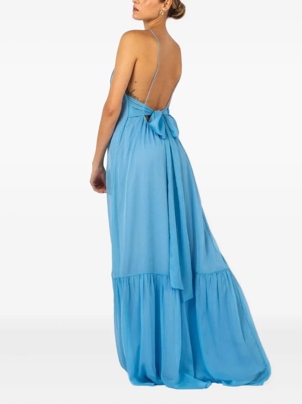 Lethicia Bronstein Orion maxi-jurk - Blauw