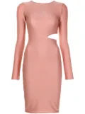 Lethicia Bronstein Sophia cut-out midi dress - Pink