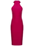 Lethicia Bronstein Audrey high-neck midi dress - Pink