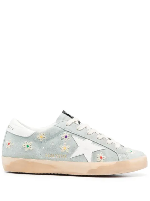 Golden Goose Tênis Superstar de camurça