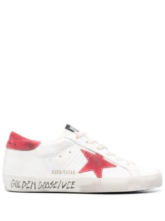 Golden Goose Superstar Leather Sneakers - Farfetch