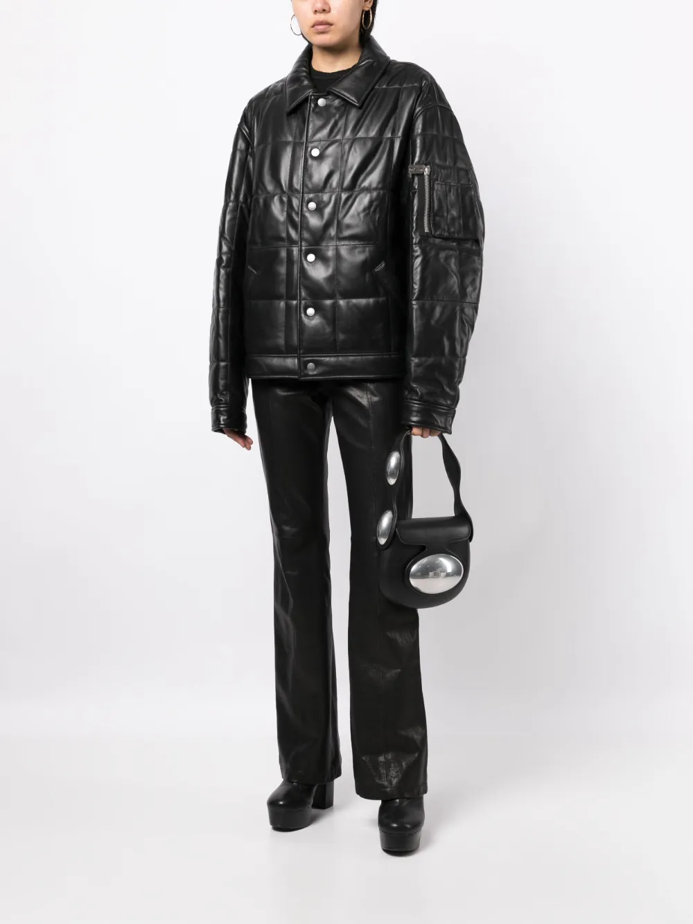 Stolen Girlfriends Club Homebody Quilted Leather Jacket - Farfetch