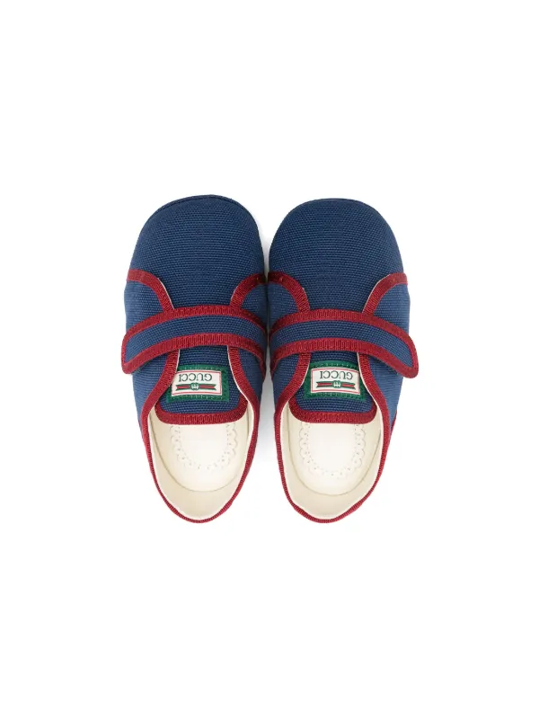 Gucci Kids グッチ テニス 1977 ベビーシューズ | ブルー | FARFETCH JP