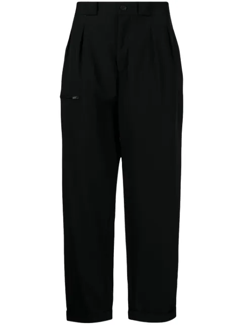 Yohji Yamamoto straight-leg wool trousers