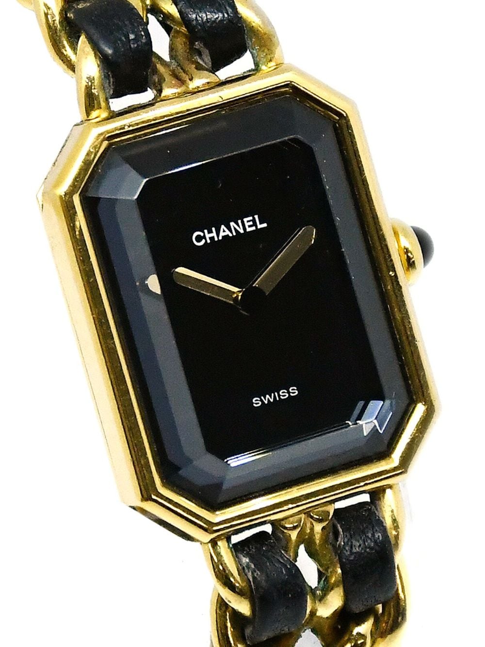 CHANEL Pre-Owned 1987 pre-owned M Première horloge - Zwart