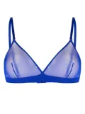 Maison Close Corps à Corps triangle-cup bra - Blue