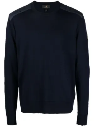 Belstaff crew discount neck knitted jumper