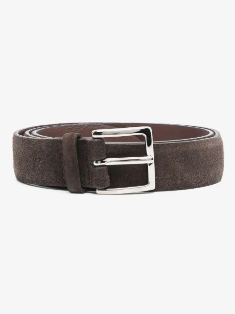 Orciani buckle-fastening suede belt