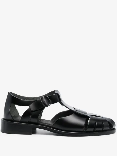 Hereu Pesca cut-out leather sandals