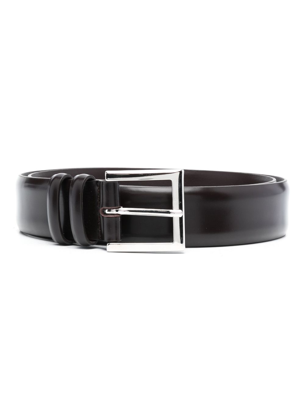 Orciani buckle-fastening leather belt - Brown