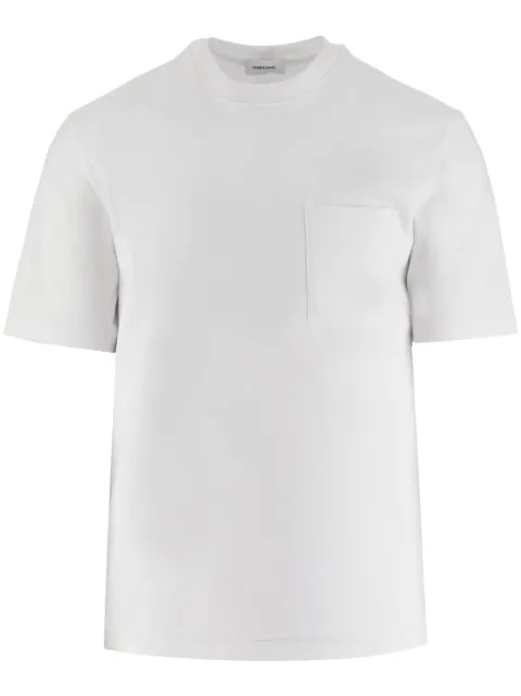 Ferragamo stripe-detail short-sleeve T-shirt