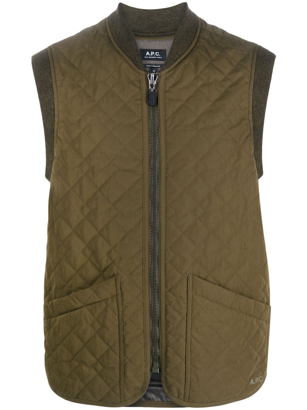 Image 1 of A.P.C. Silas quilted jacket