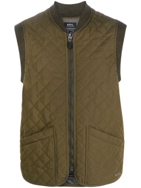 A.P.C. Silas quilted jacket Men