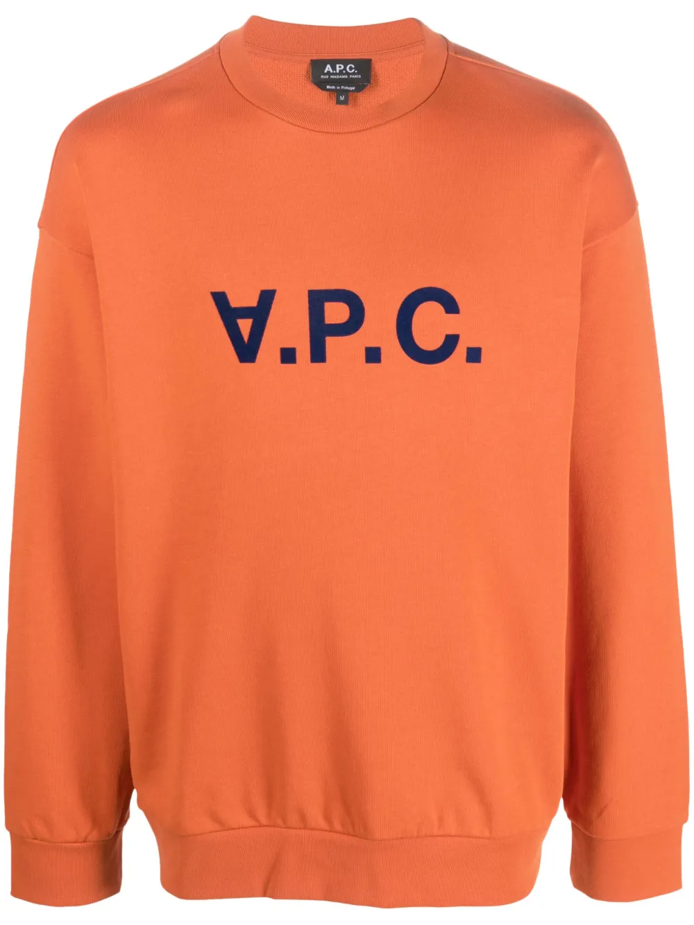 A.P.C. sudadera Eliot con logo afelpado | naranja | Image 1