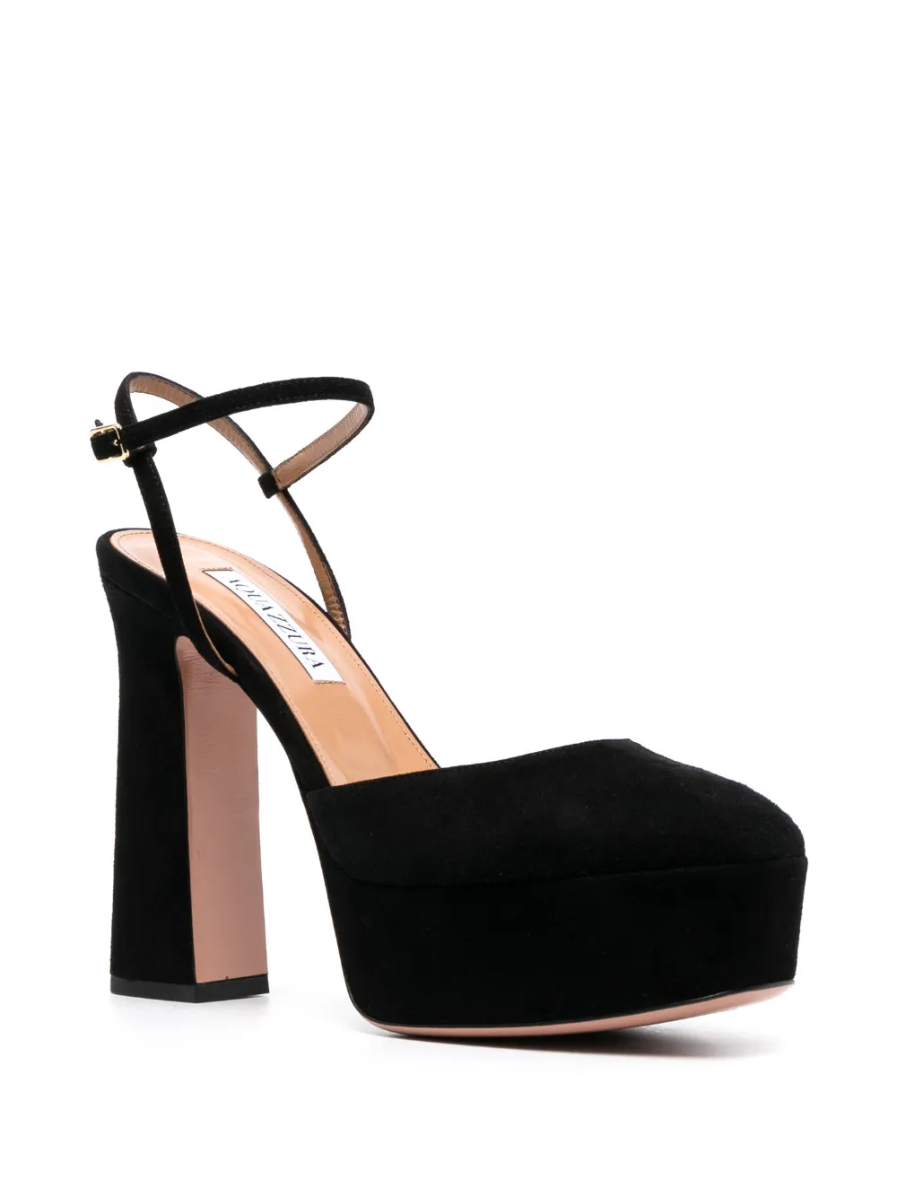 Cheap Aquazzura Groove 130mm leather shoes Women
