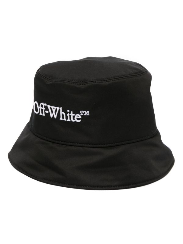 Off-White logo-embroidered Bucket Hat - Farfetch