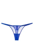 Maison Close Corps à Corps low-rise mini thong - Blue
