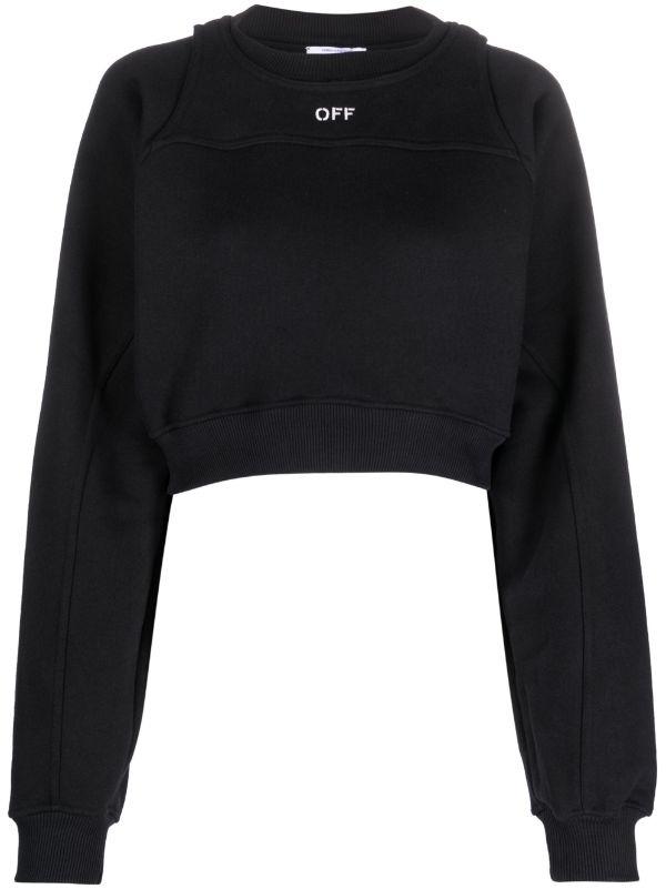 Cropped 2025 cotton sweatshirt