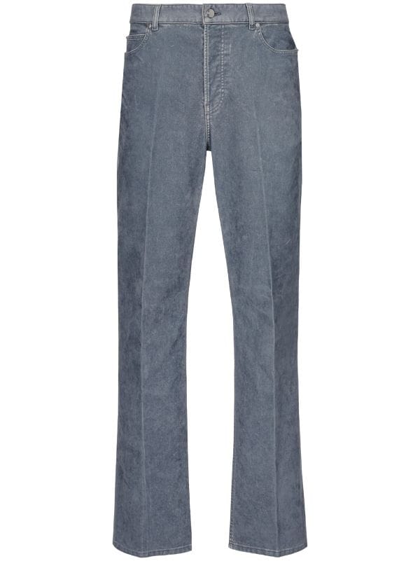 Gucci logo-patch straight-leg Jeans - Farfetch