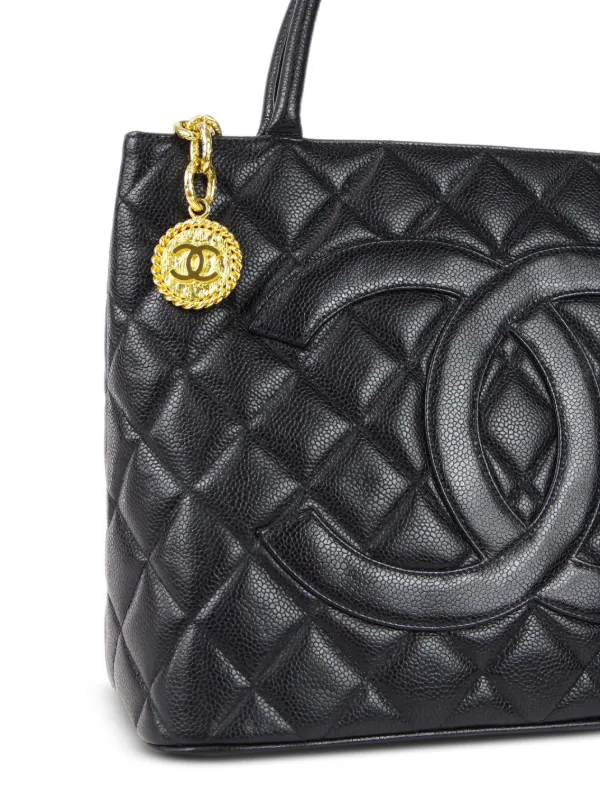 Chanel cheap medallion tote