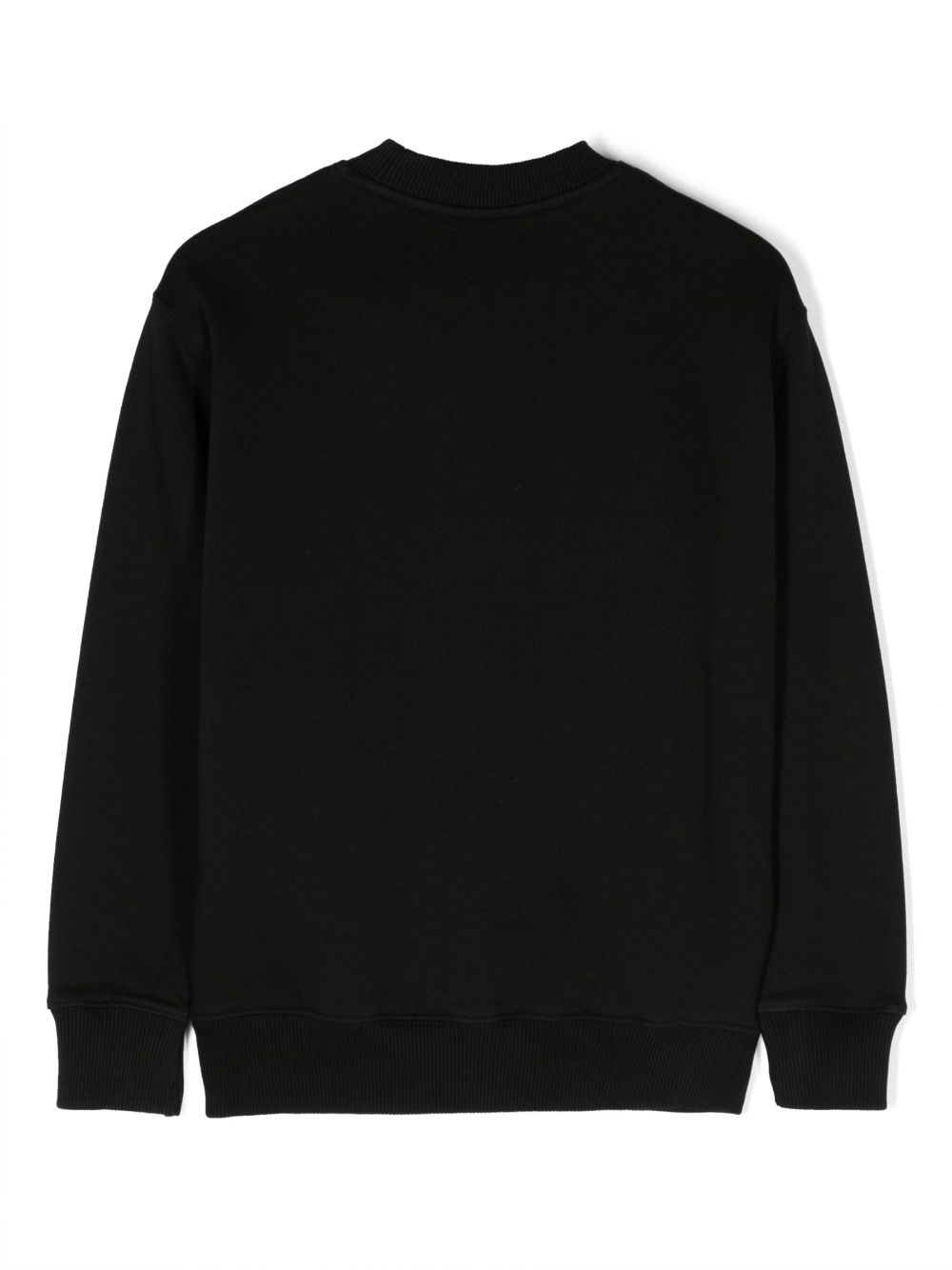 Shop Off-white Big Bookish Cotton Sweatshirt In Black