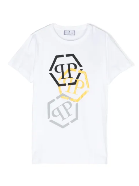 Philipp Plein Junior T-Shirt mit Logo-Print
