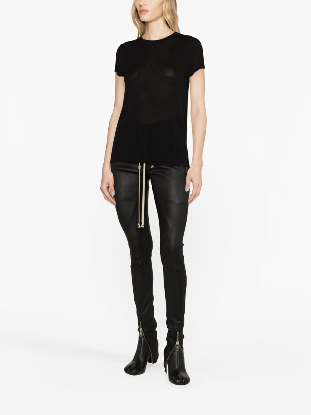 Rick Owens short-sleeve T-shirt - Zwart