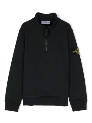 Black stone store island sweatshirt junior