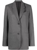 TOTEME single-breasted blazer - Grey