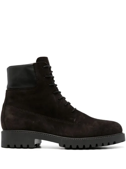 Bottines en daim à lacets - TOTEME - Modalova