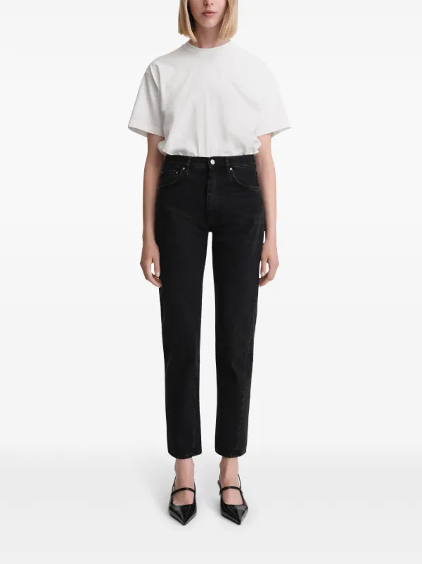 TOTEME Organic Cotton Jeans | Black | FARFETCH