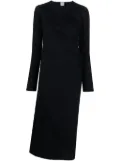 TOTEME long-sleeve maxi dress - Blue