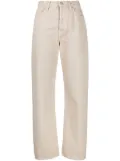 TOTEME Twisted Seam straight-leg jeans - Neutrals