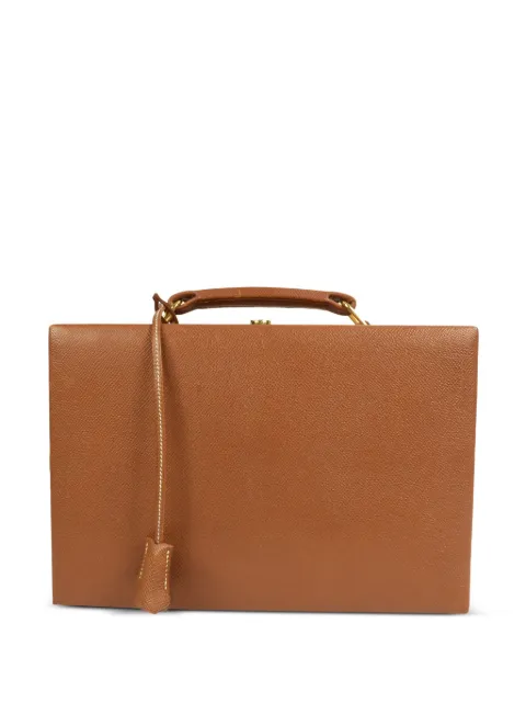 Hermès Pre-Owned 1993 box-shaped jewellery handbag