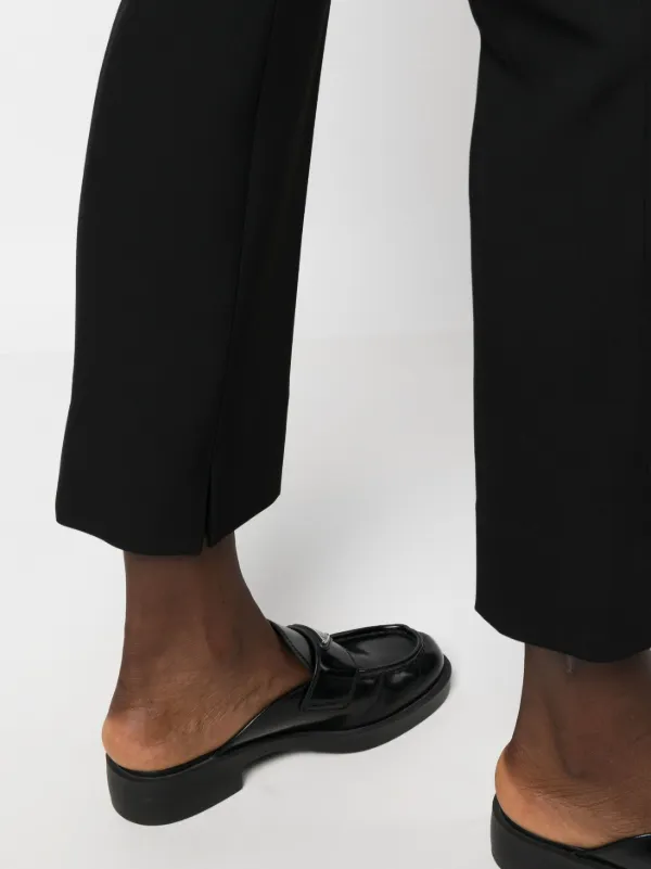 パンツ PESERICO Women Straight Pants P04788 01972005 Black Peserico high-waist straight-leg Trousers | Black | FARFETCH