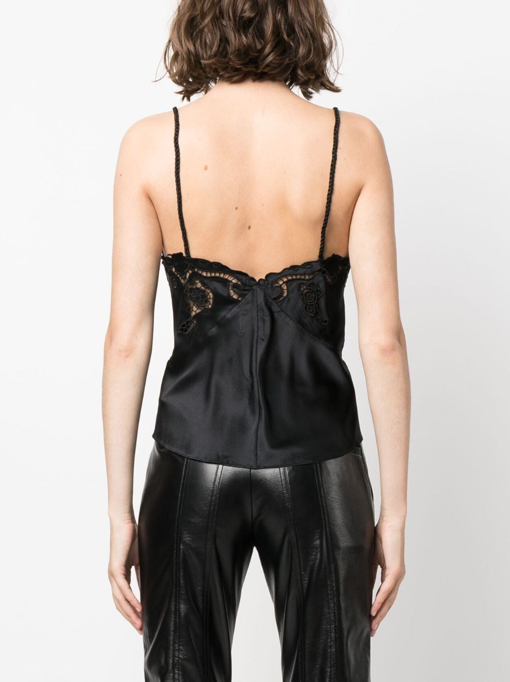Shop Isabel Marant Joys Sleeveless Top In Black