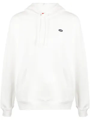 Diesel S-Ginn-Hood-D パーカー | ホワイト | FARFETCH JP