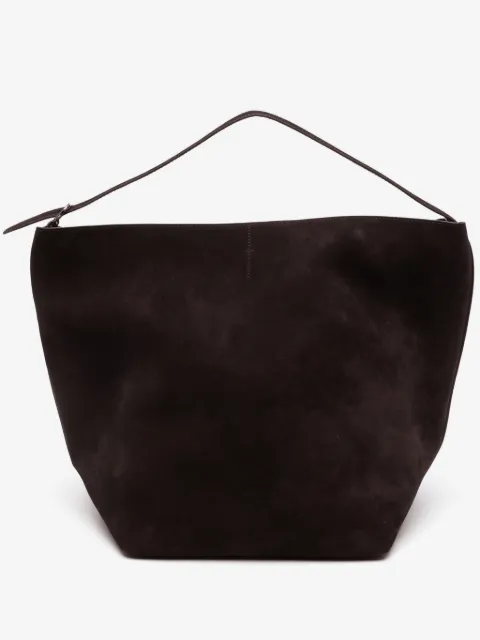 TOTEME belted suede tote bag