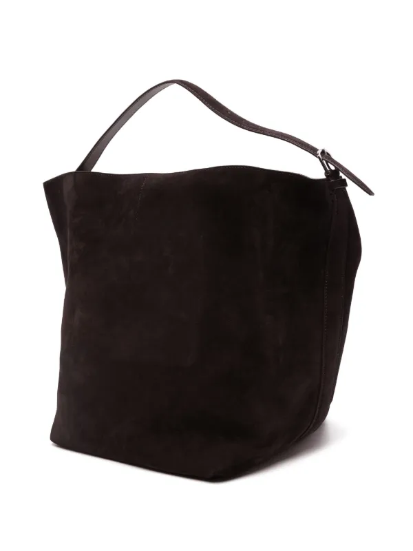 ◆Toteme スエード トートバッグ 送料込み TOTEME スエード トートバッグ | ブラック | FARFETCH JP