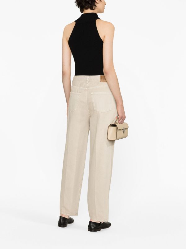 TOTEME high-waist tapered-leg Jeans - Farfetch