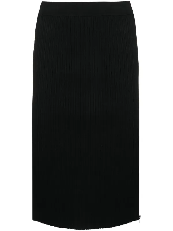 【関税＆送料込み】Tom Ford Pencil Skirt Mid-rise cotton pencil skirt in black - Tom Ford | Mytheresa