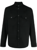 J.Lindeberg button-up knitted shirt - Black