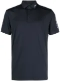 J.Lindeberg Tour Tech logo-embroidered polo shirt - Blue