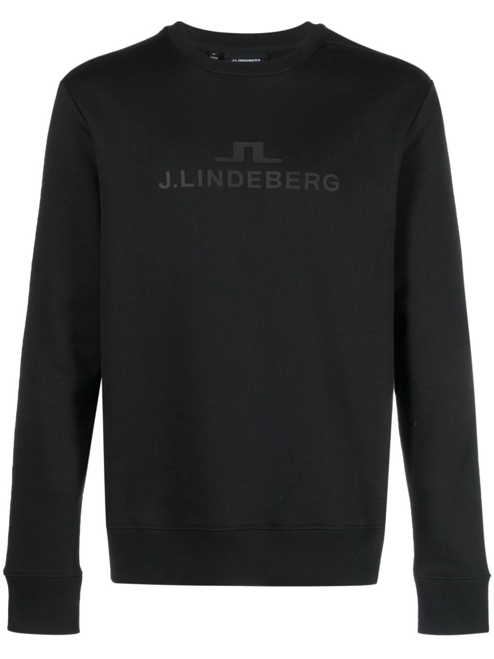 J. Lindeberg Alpha Logo-print Sweatshirt In Black