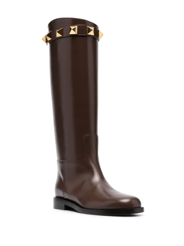 Valentino shop brown boots