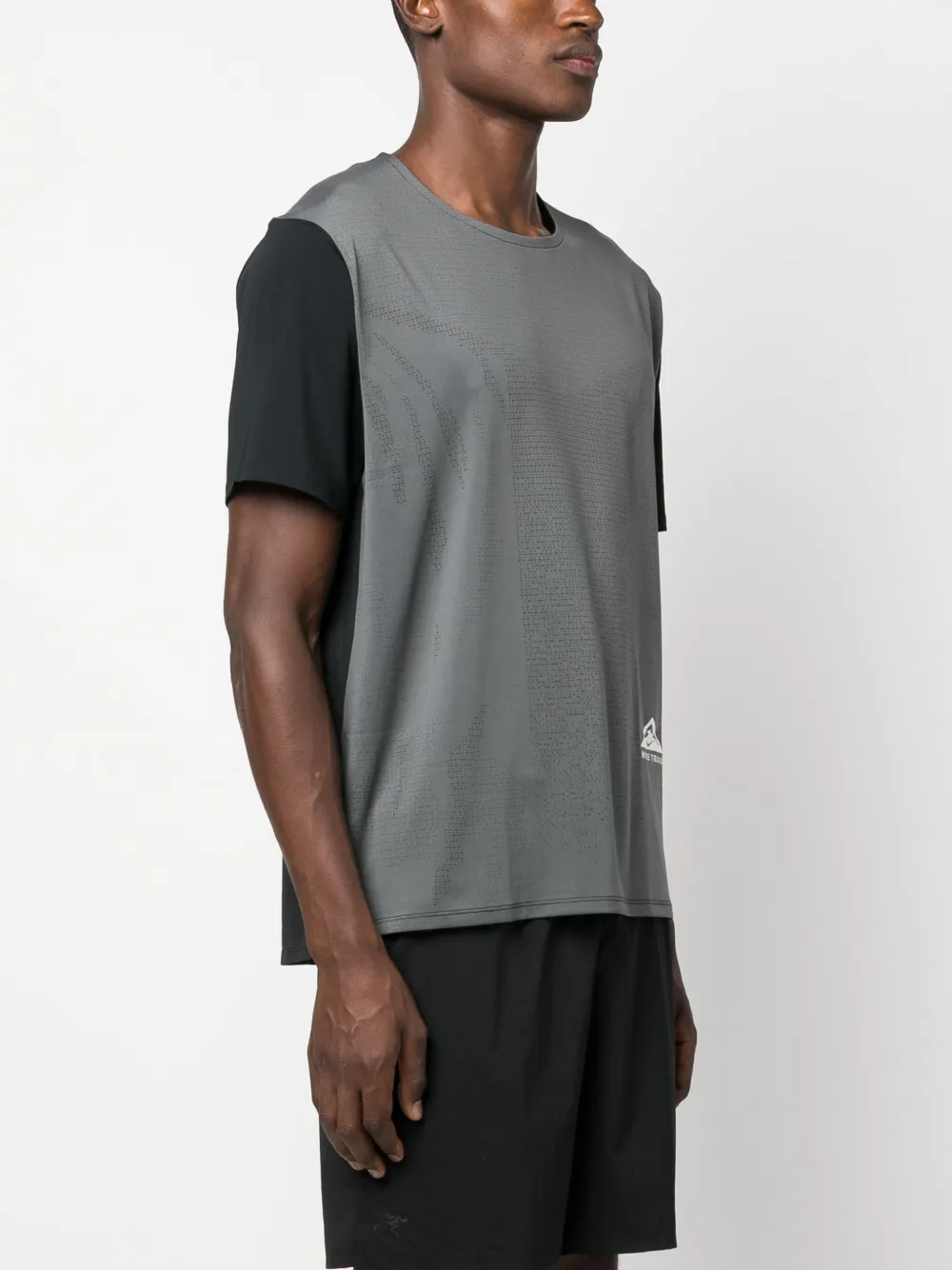 Panelled Short-Sleeve T-Shirt