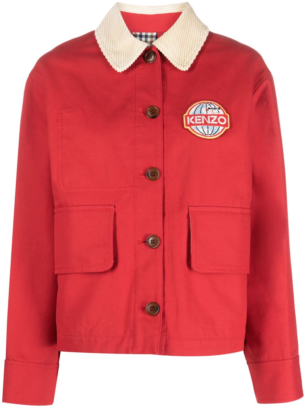 Red kenzo deals jacket